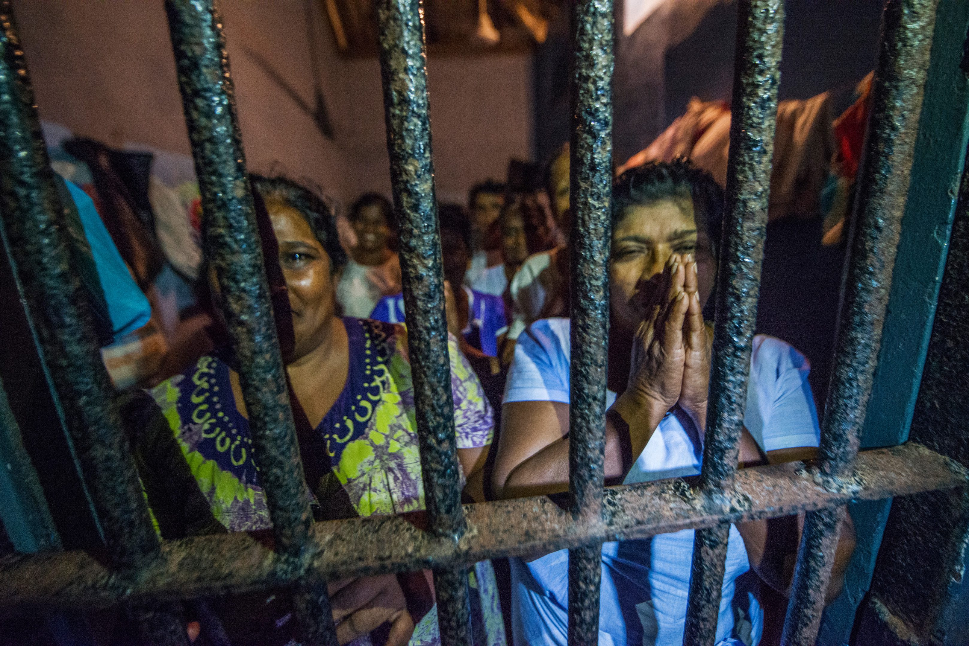 Woman in Jail Sri Lanka